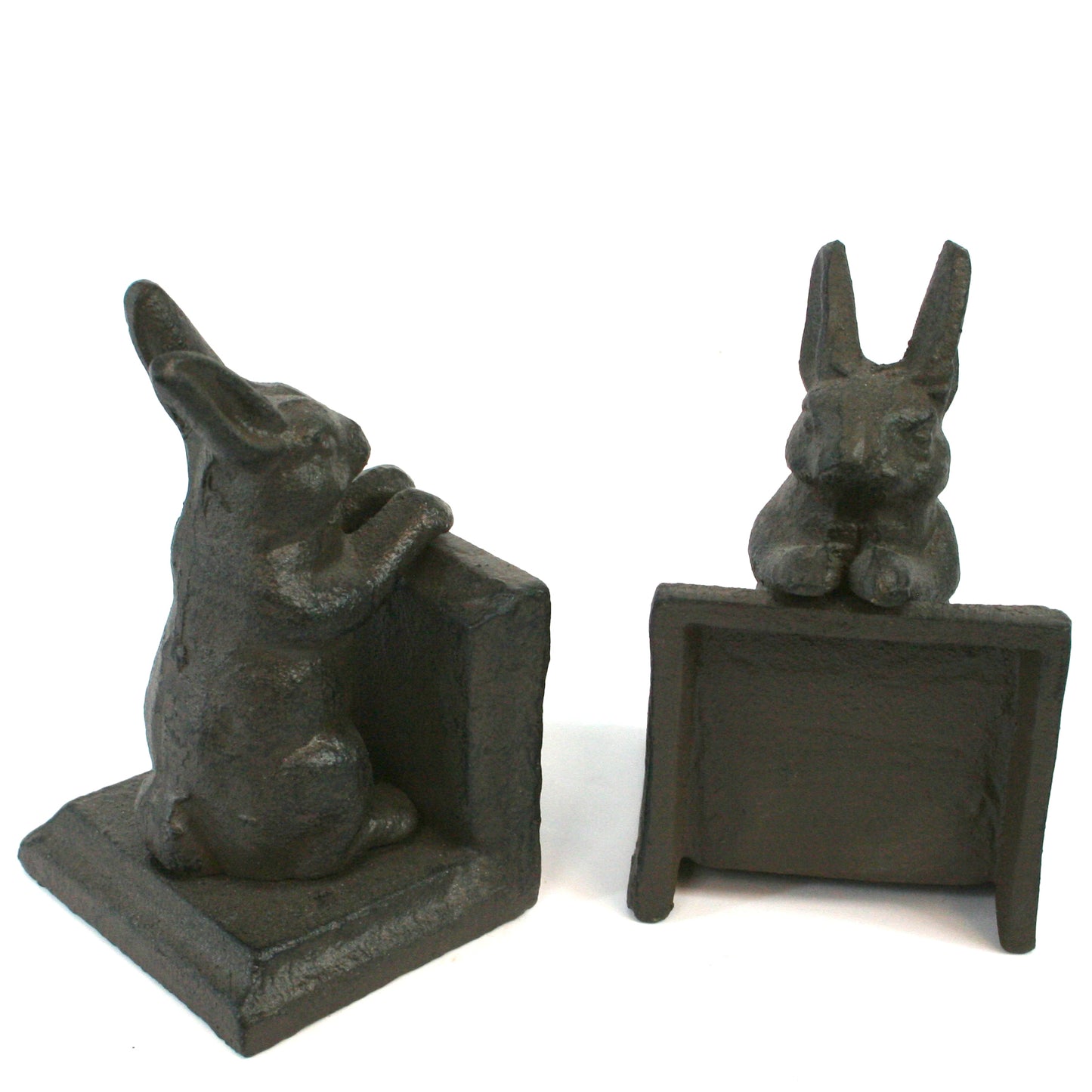 Cast Iron Bookends - Rabbits