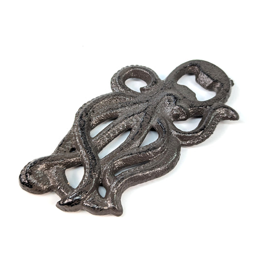Cast Iron Bottle Opener - Octopus