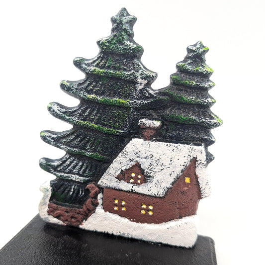 Cast Iron Christmas Stocking Holder and Hook | Festive House