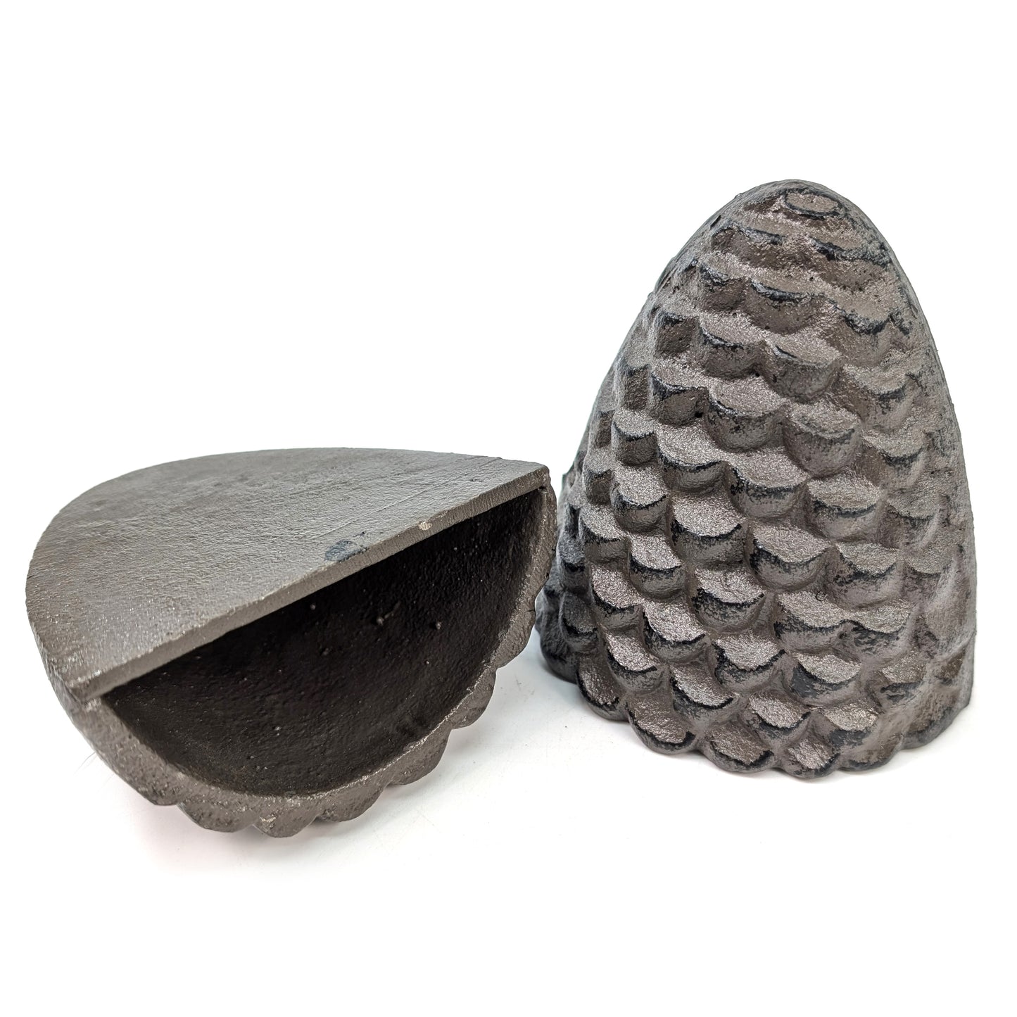 Cast Iron Bookends - Fir Cones