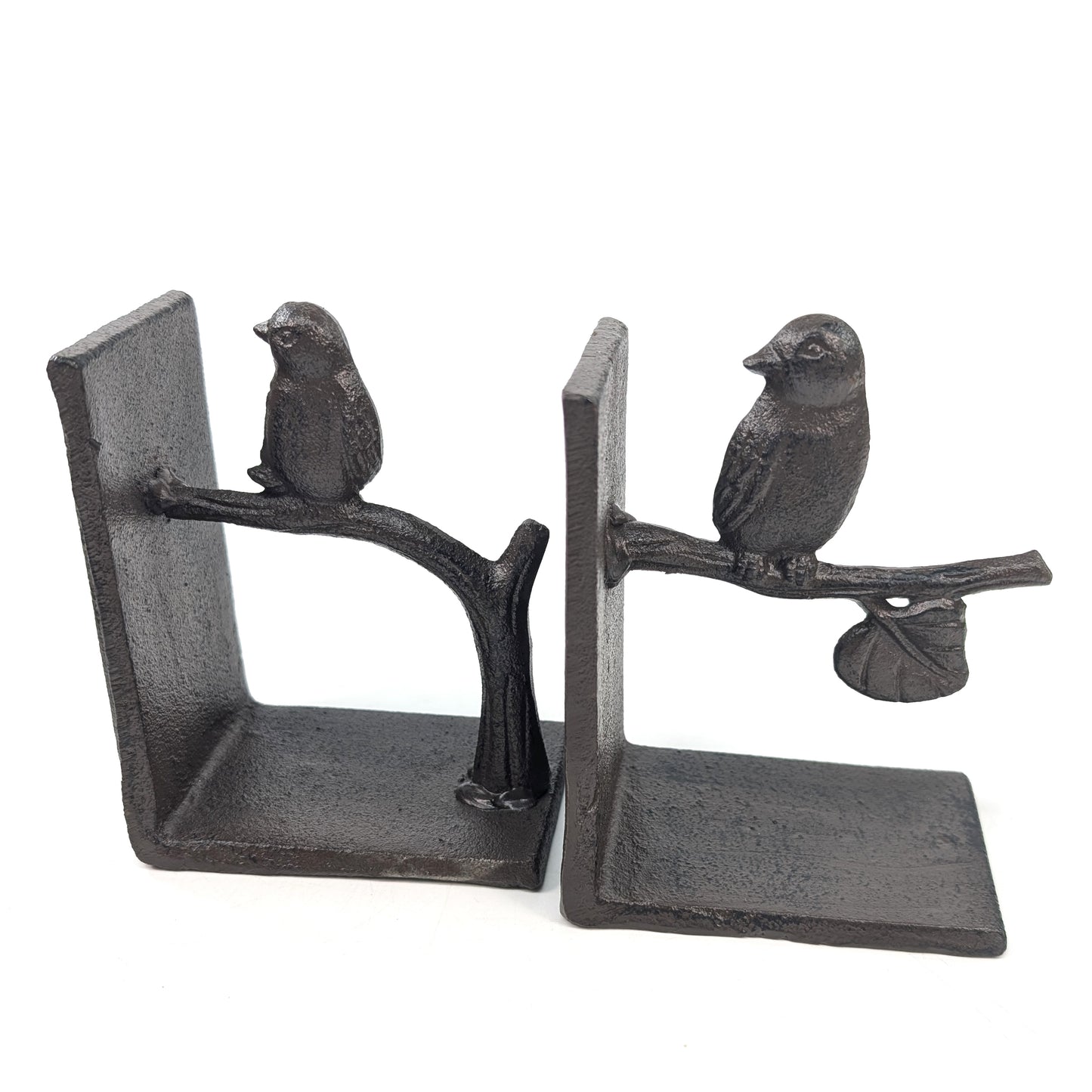 Cast Iron Bookends - Birds on a Branch