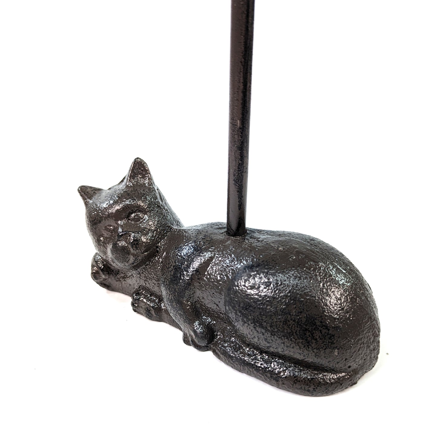Cast Iron Door Stop with Handle - Cat