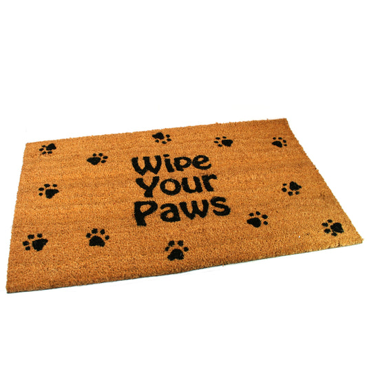 Wipe Your Paws Coir Door Mat