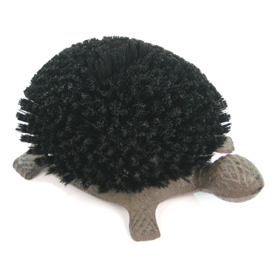 Cast Iron Boot Brush - Turtle