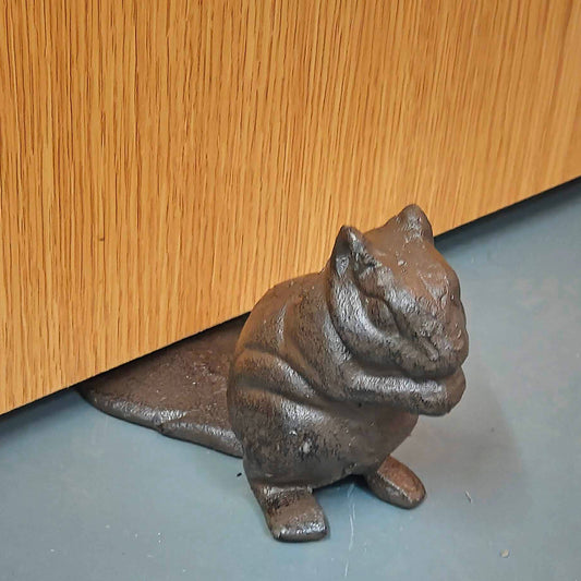 Cast Iron Door Stop - Squirrel
