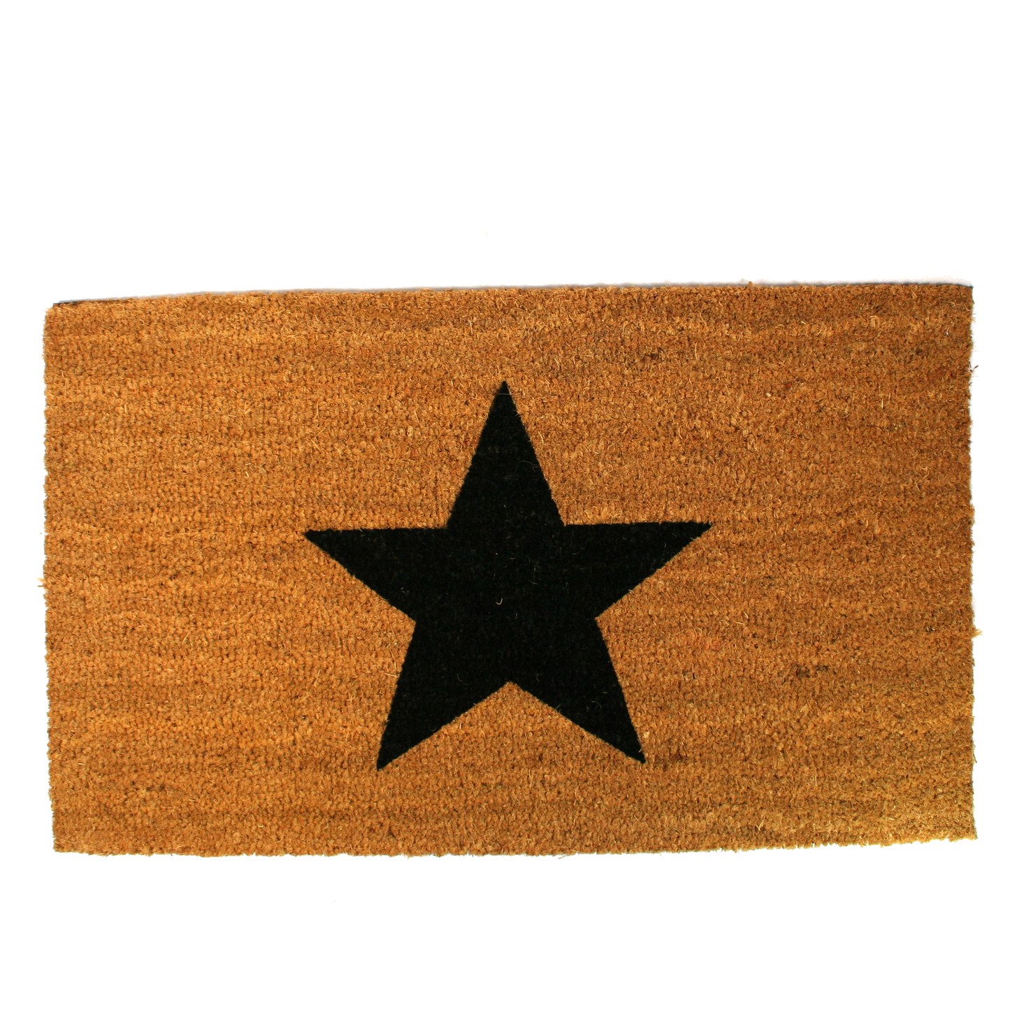 Star Design Coir Door Mat | 75cm x 45cm | Durable, Slip-Resistant, and Eco-Friendly