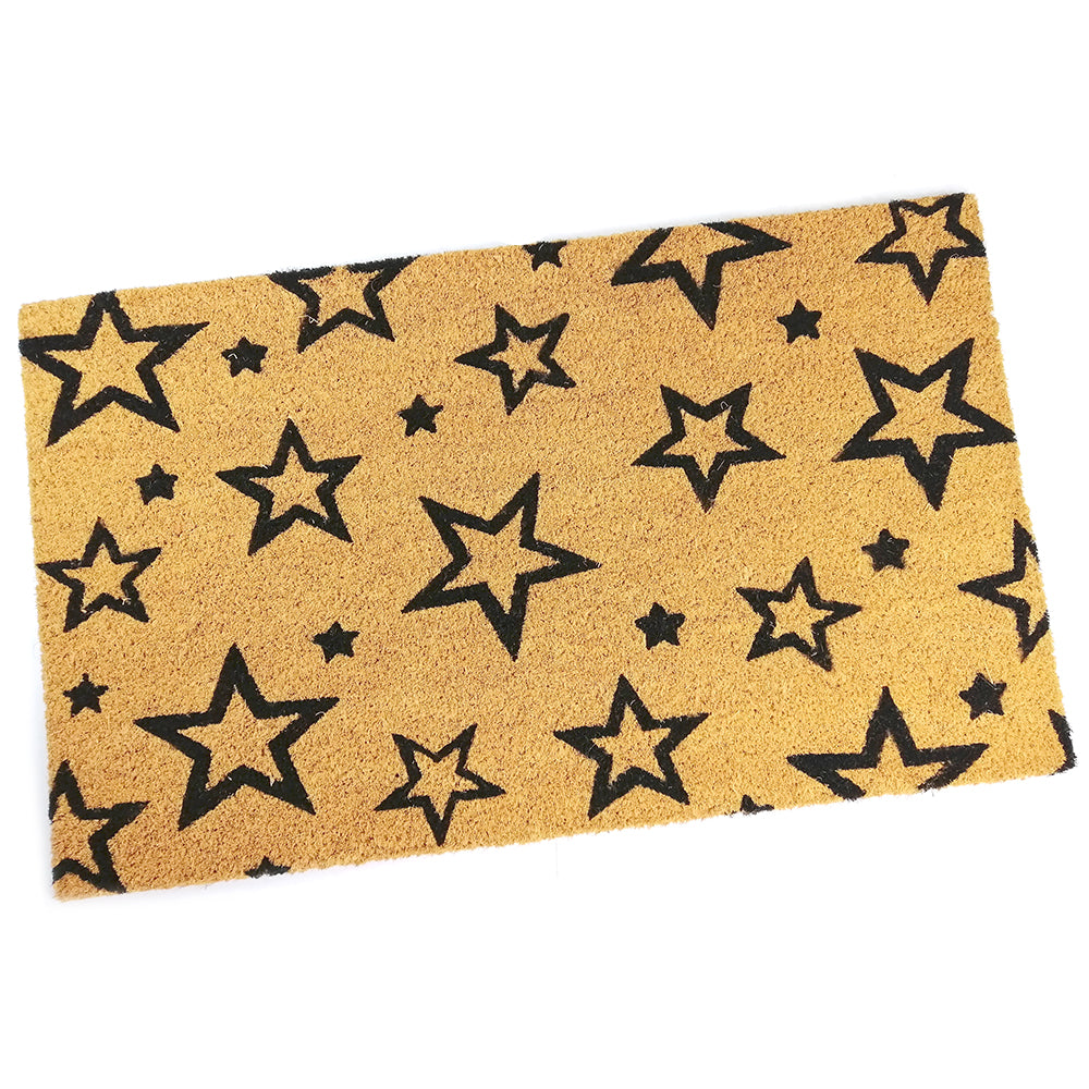Multi Stars Coir Door Mat