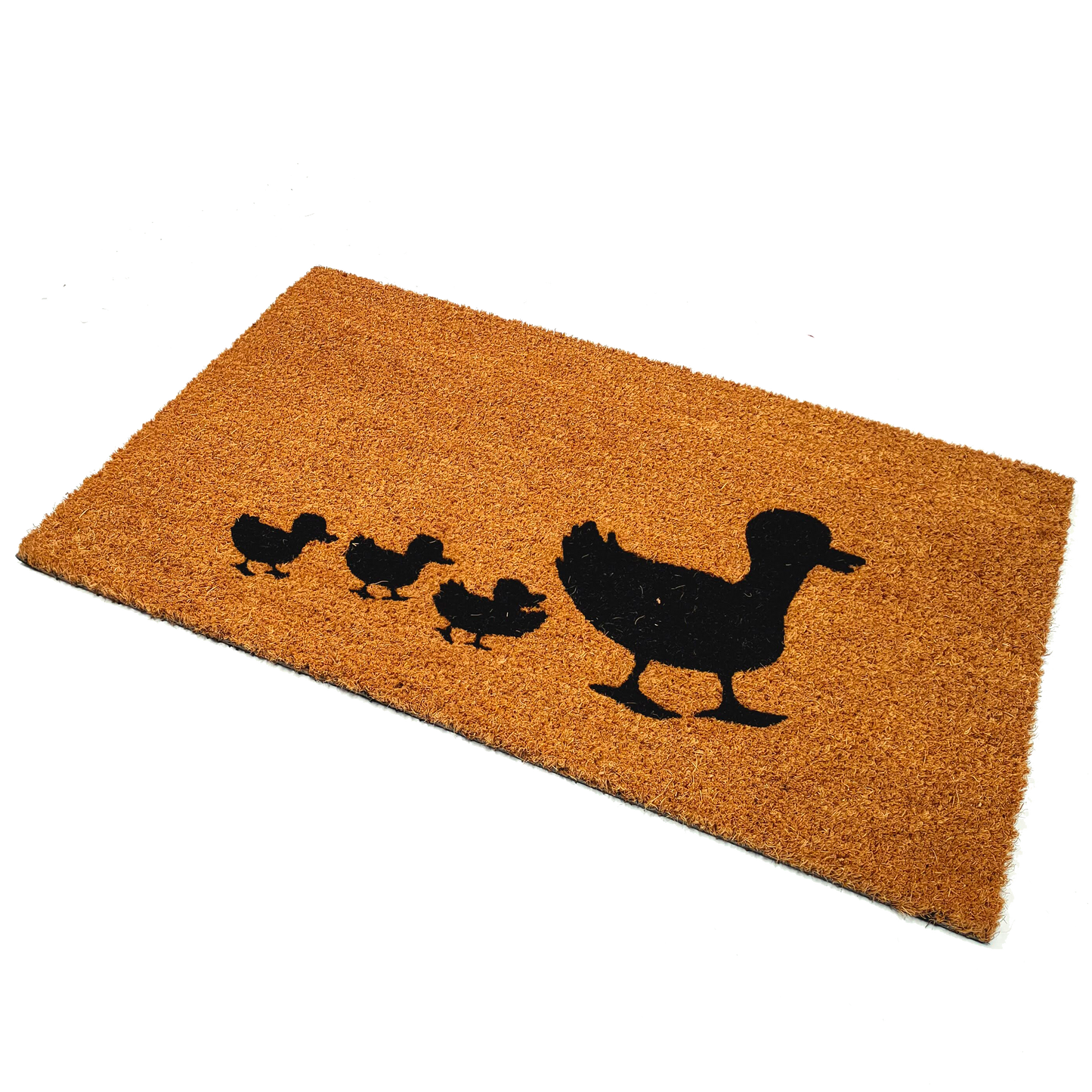 Duck Family Coir Door Mat
