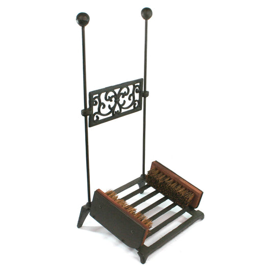 Cast Iron Double Boot Brush, Scraper & Boot Pull – Heavy Duty Traditional Design