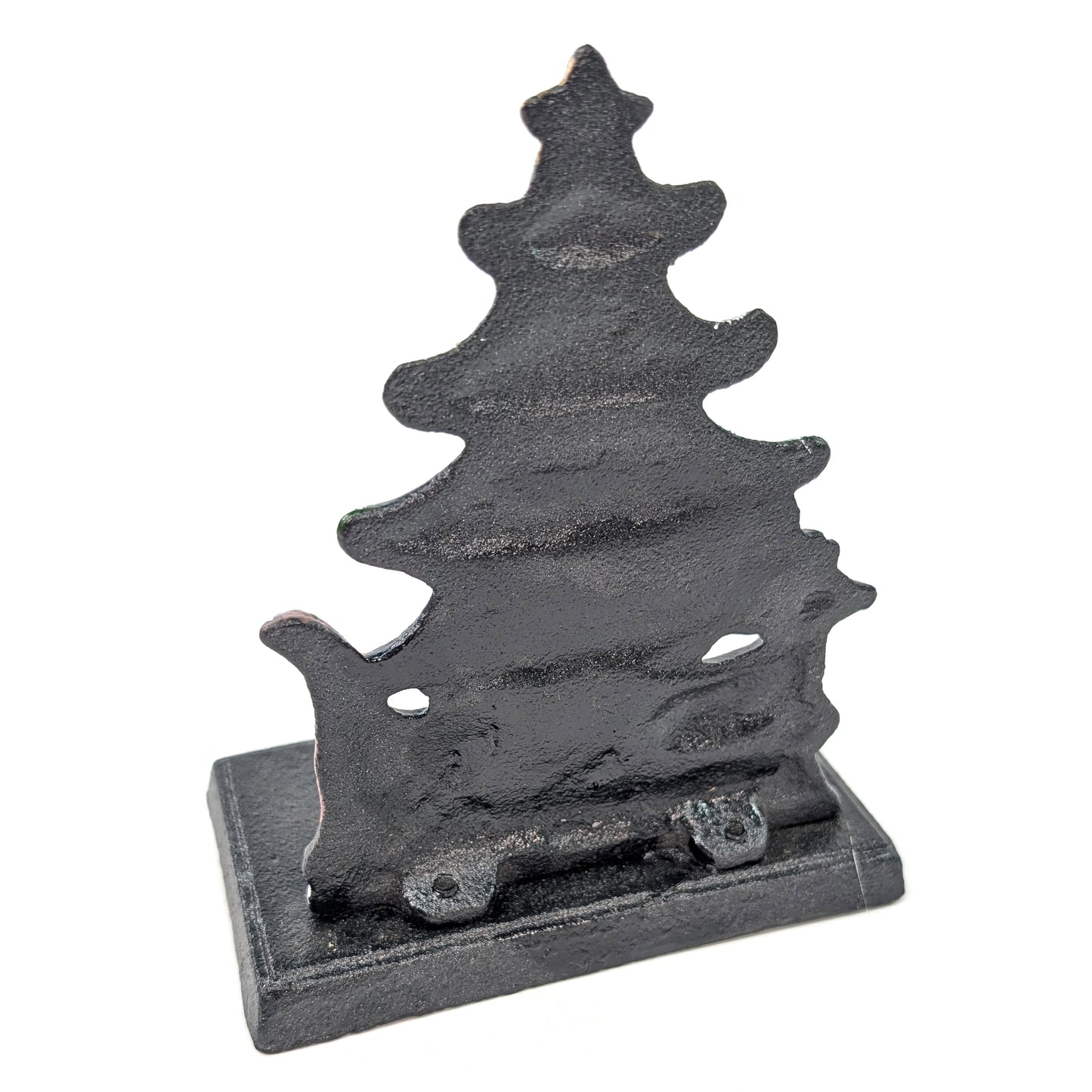 Cast Iron Christmas Stocking Holder and Hook | Santa's Sleigh