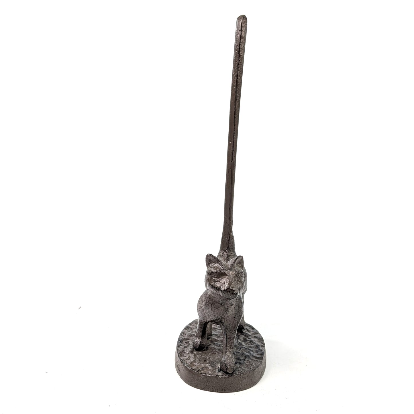 Cast Iron Cat Loo Roll and Kitchen Roll Holder