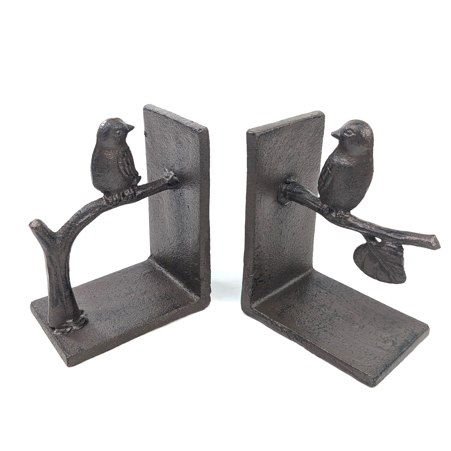 Cast Iron Bookends - Birds on a Branch