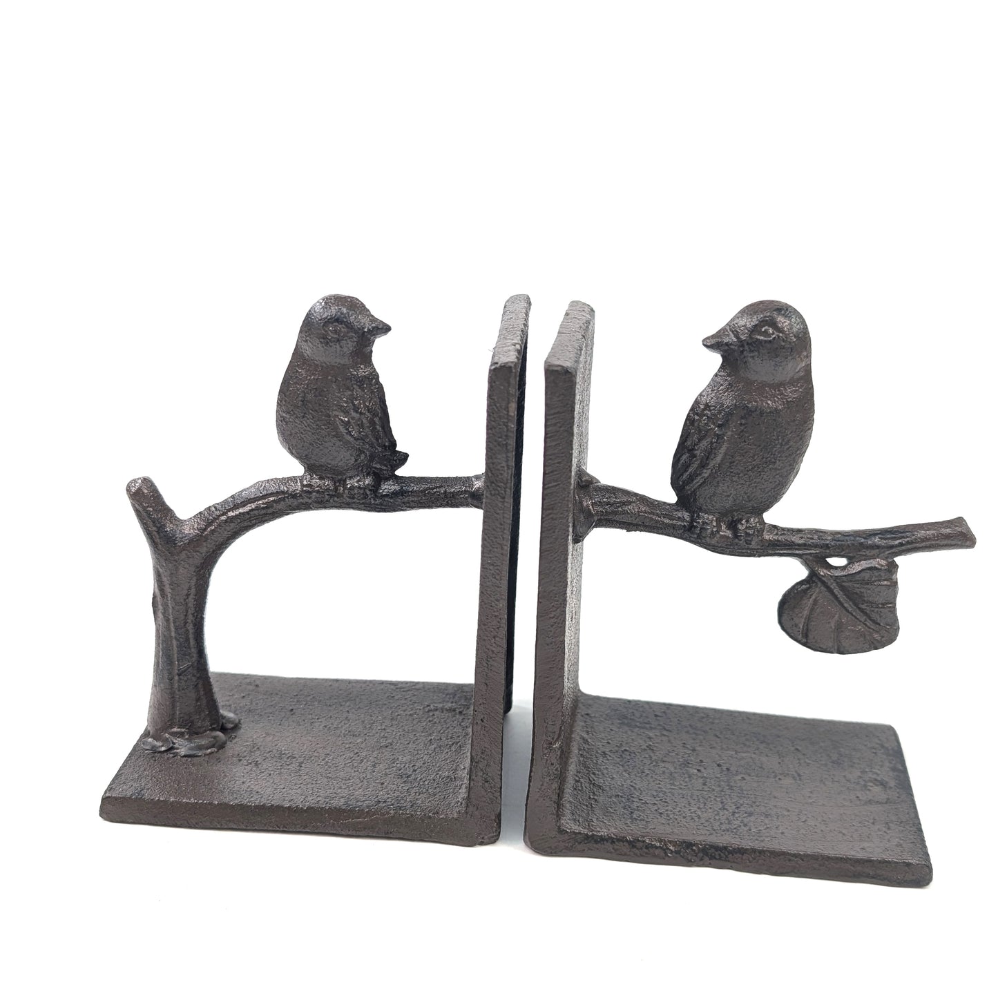 Cast Iron Bookends - Birds on a Branch