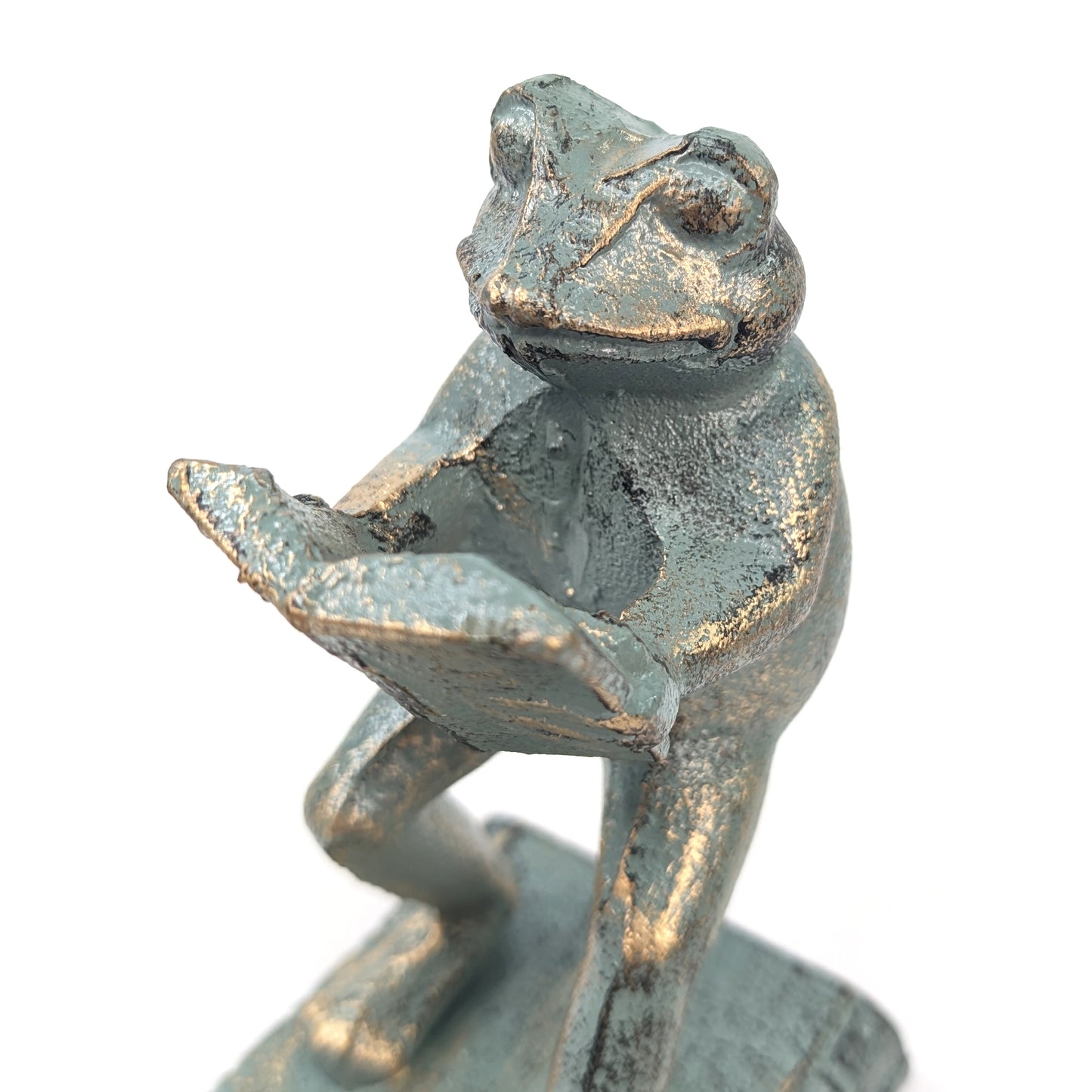 Cast Iron Bookends - Reading Frogs