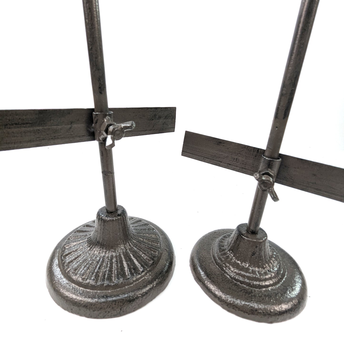 Cast Iron St of Photo Frame Holder & Frame (50cm & 40cm)