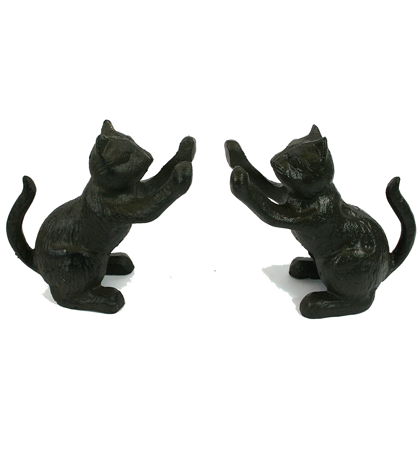 Cast Iron Bookends - Traditional Cats