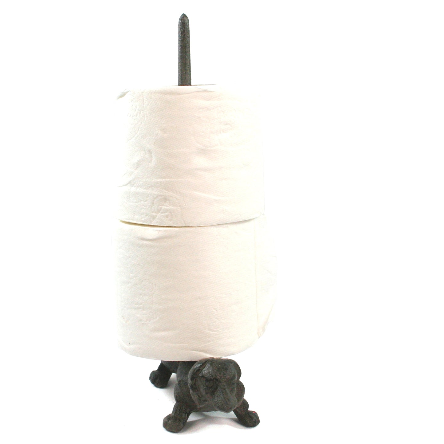 Cast Iron Kitchen / Loo Roll Holder - Dog