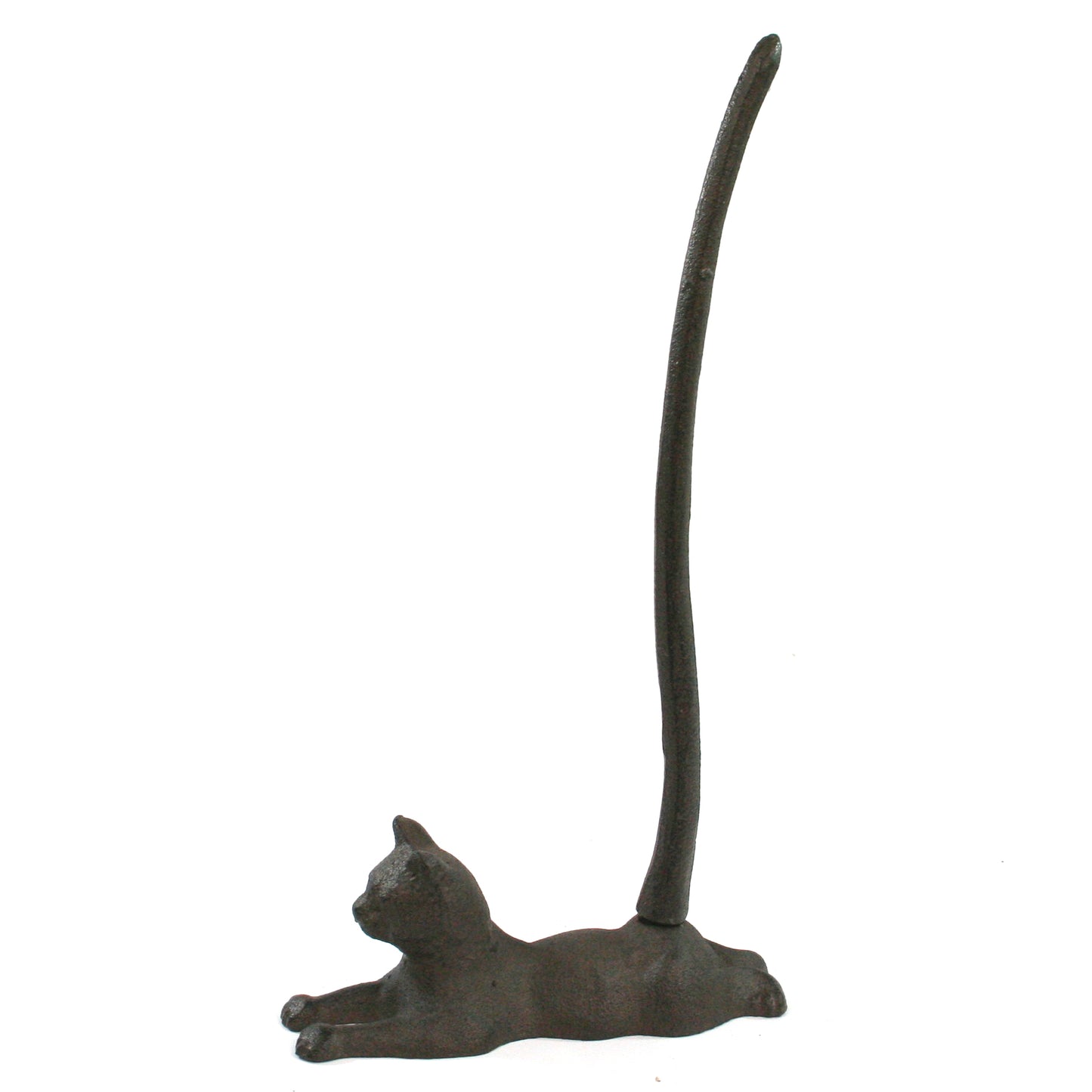 Cast Iron Kitchen/Toilet Roll Holder - Cat