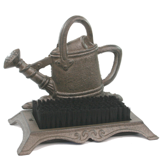 Cast Iron Boot Brush - Watering Can