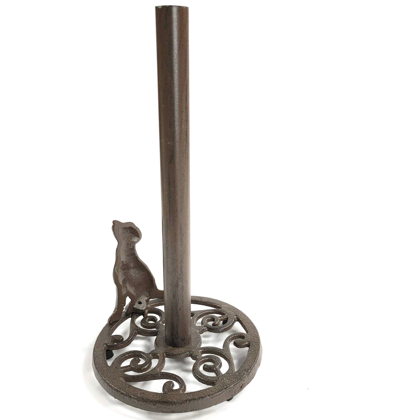 Cast Iron Kitchen/Toilet Roll Holder - Dog