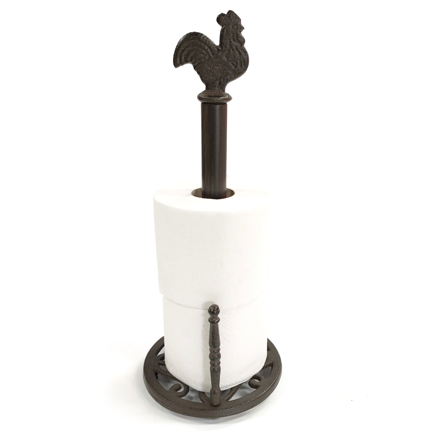 Cast Iron Kitchen / Loo Roll Holder - Chicken