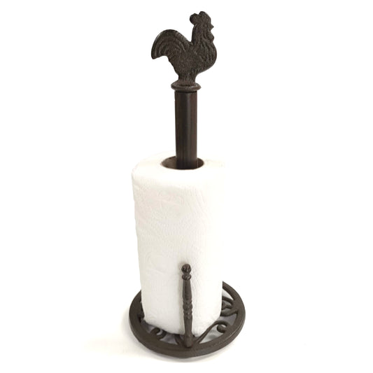 Cast Iron Kitchen / Loo Roll Holder - Chicken