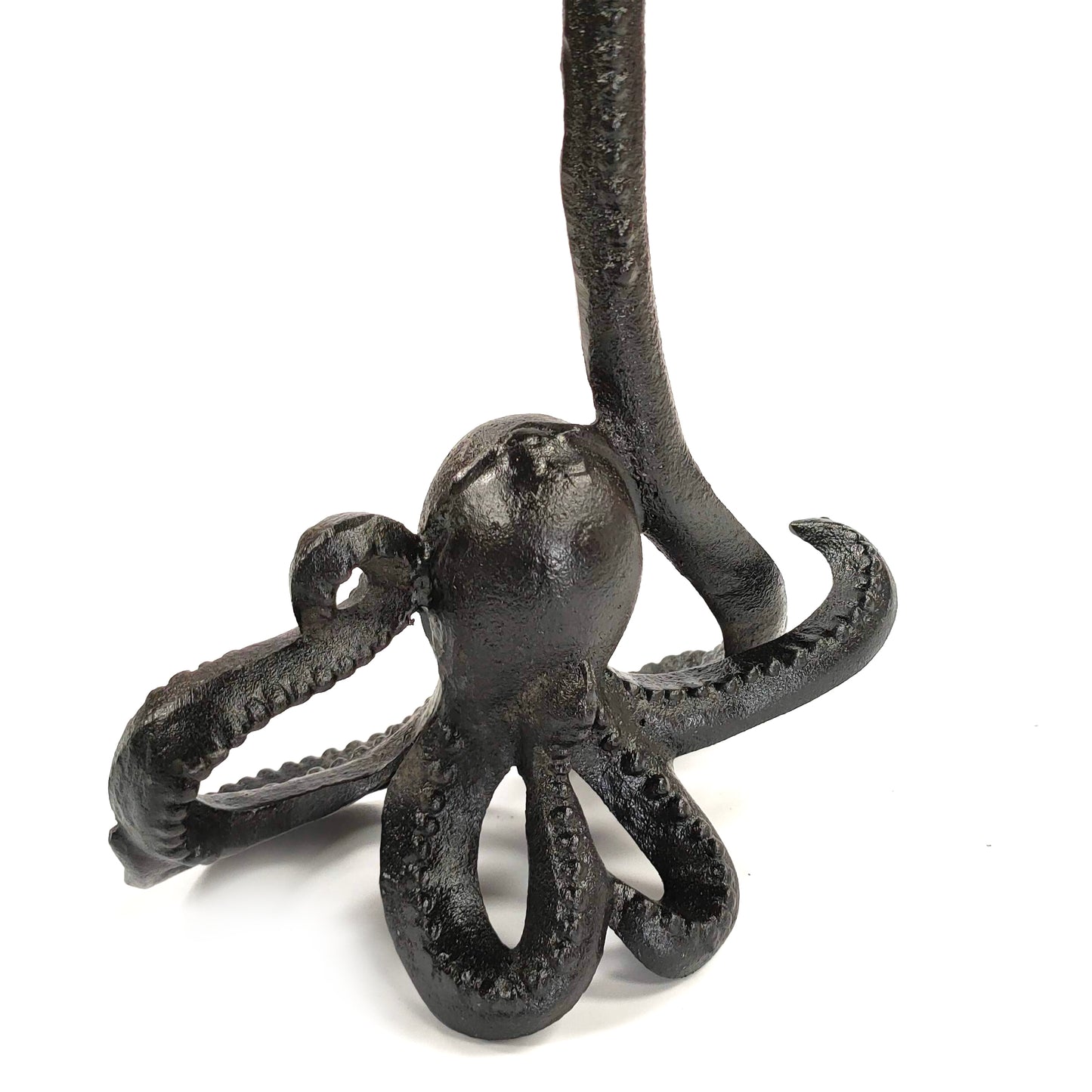 Cast Iron Kitchen / Loo Roll Holder - Octopus