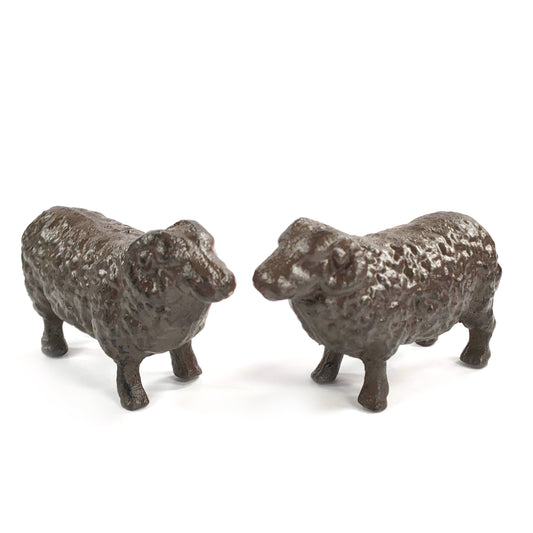 Cast Iron Bookends - Sheep
