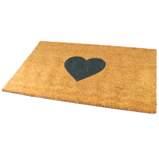 Eulenschnitt Doormat heart gray 75x45cm – washable - Buy online  (Switzerland)